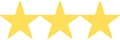 3 estrelas